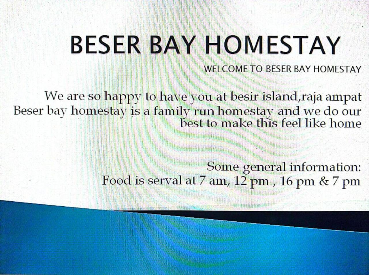 Beser Bay Homestay Besir Zewnętrze zdjęcie