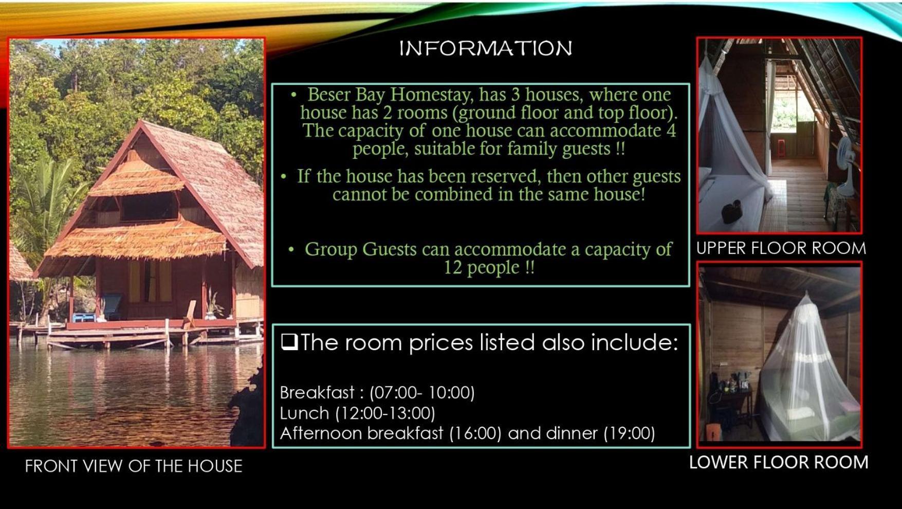Beser Bay Homestay Besir Zewnętrze zdjęcie